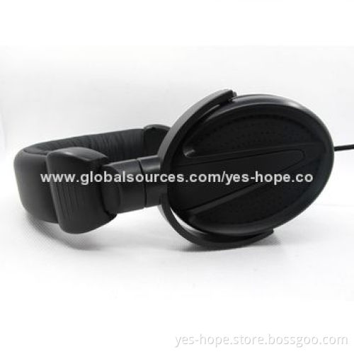 Cool stereo music headset, RoHS-compliant